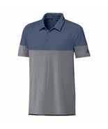Adidas Golf Polo Shirt Men’s XL Gray Blue Stretch TPC River’s Bend Logo - €21,09 EUR
