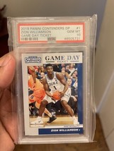 2019-20 Panini Contenders Draft Picks - Game Day Ticket  #1 Zion Williamson - £63.33 GBP