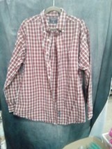 American Eagle Outfitters Mens Black Longsleve Button-Up Shirt Sz L  905... - $13.99