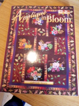 Applique in Bloom by Gabrielle Swain Like New With Pattern Insert - £8.17 GBP