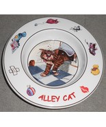 Clay Design GARY PATTERSON Alley Cat CERAMIC RIMMED BOWL - $29.69