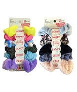 Lot of 2 Scunci Hair Accessory Multicolor Scrunchies for Every Mood 12 B... - €12,73 EUR