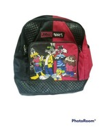Vintage Looney Tunes Backpack 1990s Daffy Taz Bugs Tweety Sylvester Scho... - $278.79 MXN