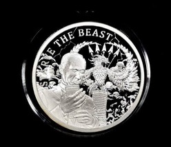 2019 Starve The Beast Silver Shield Minimintage. 1 Oz Silver Proof - £111.74 GBP