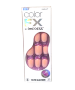 KISS IMPRESS COLOR FX  PRESS ON Nails &quot;Satellite&quot; Pink 30 Nails #91547 - $220.87 MXN