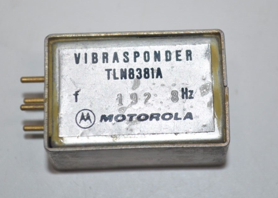 Motorola TLN8381A VibraSponder Frequency Chip - FREQ 192.8 Hz - $14.84