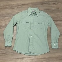 VTG Big E Levi’s Button Down Military Style Shirt Men&#39;s XS - £46.42 GBP