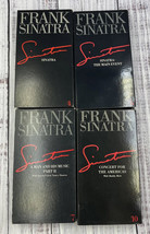 Frank Sinatra: Sinatra VHS - 4 Tape Lot - Buddy Rich Nancy Sinatra - £7.75 GBP