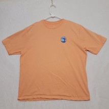 Tommy Bahama Relax Men&#39;s T Shirt Size L Large Light Orange Short Sleeve - £18.36 GBP