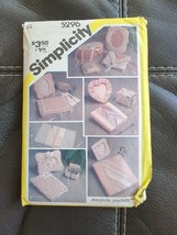 5296 Vintage Simplicity Sewing Pattern Craft Desk Dresser Accessories UN... - $8.54