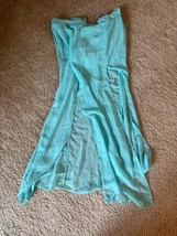 Small &quot;Fun and Flirt&quot; sheer skirt in aquamarine - $9.75