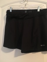 1 Pc BornFit Women&#39;s Athletic Shorts Black Size Large - $41.88