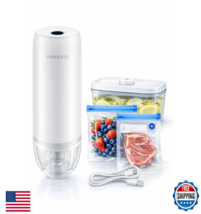 LIMIOCASA Handheld Cordless Mini Vacuum Sealer Pump for Food Storage &amp; M... - $55.82