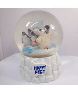 Happy Feet movie Penguin snow globe snowglobe Warner Bros Brothers 2006 ... - $98.00