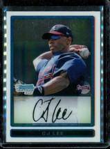 2009 Baseball Card Bowman Chrome Prospects BCP136 CJ LEE Atlanta Braves - £6.71 GBP