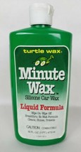 Vintage Turtle Wax Minute Wax Silicone Liquid Formula 16oz 1982 - £4.69 GBP