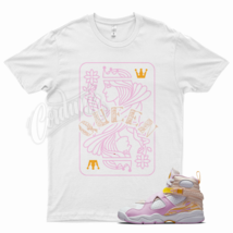 White QUEEN T Shirt for Air J1 8 GS Arctic Punch Pink 3 Ice Cream 12 1 - £20.31 GBP+