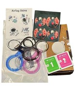 Airtag Air Tag Case Cover Keychain Ring Protective Plastic Shell Skins W... - £3.09 GBP