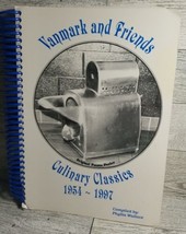 Vintage Cookbook Spiral Vanmark &amp; Friends Culinary Classics Creston IA Recipes - £18.28 GBP