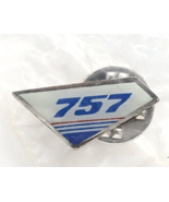 VTG Boeing 757 Airplane Aircraft Tail Fin Pin Advertise Aviation Blue Wh... - €11,08 EUR