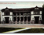 Masonic Temple Spokane Washington WA UNP DB Postcard P19 - $3.91