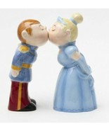 ROYAL COUPLE BALL DANCE ATTRACTIVES CERAMIC MAGNETIC SALT PEPPER SHAKERS - $16.99