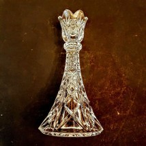 Imperial Lead Crystal Taper Candle Stick Caroline 8&quot; Elegant Glass Home Decor - £10.98 GBP