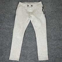 ZARA Man Sweatpants Mens Large 31x27 Grey Casual Joggers Mid Rise Pocket... - $15.06