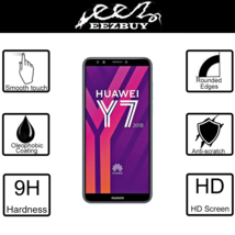 Premium Tempered Glass Film Screen Protector For Huawei Y7 / Y7 Pro (2018) Y7A - £4.78 GBP