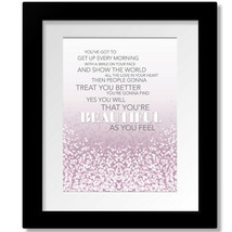 Beautiful by Carole King - Love Song Lyric Pop Music Art Print, Canvas or Plaque - £15.28 GBP+