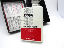 Antique Oil Fuel Fluid Tin Can Design 1978-1983 ZIPPO 2002 MIB Rare - $119.00