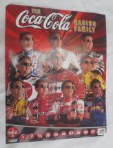2001 Coca Cola Racing Family  Poster 14 X 11 inches - $0.99