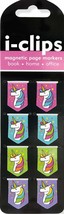 Unicorns i-Clips Magnetic Page Markers (Set of 8 Magnetic Bookmarks) - £3.94 GBP