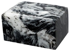 Small/Keepsake 2 Cubic Inch Marlin Tuscany Cultured Marble Funeral Cremation Urn - £136.91 GBP