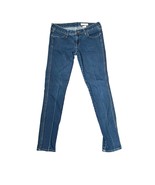 H &amp; M Skinny Low Waist  Jeans Slim Fit Lined Blue Denim  Women Size 29x32 - £15.77 GBP