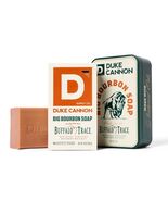 Duke Cannon Buffalo Trace Bourbon Big Brick Men&#39;s Soap 10oz Collectible Tin - $5.31 CAD