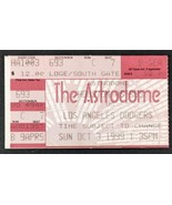 Houston Astrodome Last Regular Season Game Played Ticket Stub Astros Vs ... - €61,09 EUR