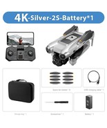 New V600 Drone with 4k HD camera Obstacle Avoidance Drone RC Quadcopter Silver