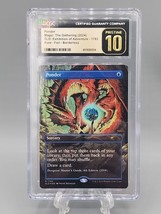 MTG D&amp;D Ponder Rainbow Foil #1783 Secret Lair Rare MTG - CGC Pristine 10 - $122.25