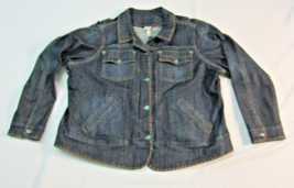 Original Venezia Sportswear, Denim Jacket Large Stich 4 Pocket Size 26/28 - $23.20