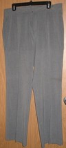 Womens 14R Van Heusen Stretch Gray Business Casual Dress Pants - $8.91