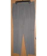 Womens 14R Van Heusen Stretch Gray Business Casual Dress Pants - €7,64 EUR