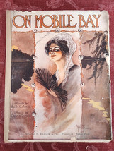 RARE Sheet Music On Mobile Bay Earle C Jones Charles Chas N Daniels 1910 - £12.68 GBP