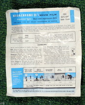 Kodak Kodachrome II Movie Film Daylight Instruction Sheet / Manual - $2.50