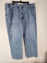 Harley Davidson Men&#39;s Jeans Size 44x32 Blue Denim Straight Leg Jeans - $24.74