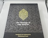 Message of the Qur&#39;An by Muhammad Asad The Book Foundation Only 1-3 Volumes - $95.03