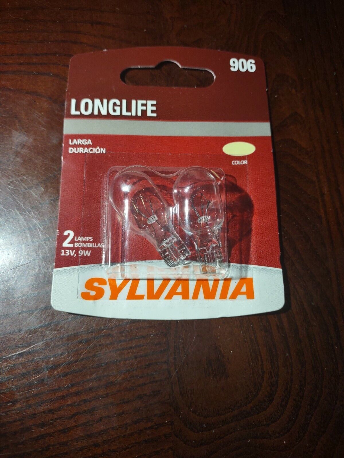 NEW Sylvania Automotive BC9855 SYLVANIA 906 Long Life Miniature Bulb, (C... - $11.76