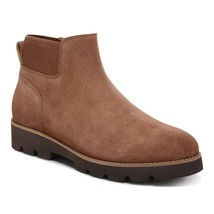 Vionic Brionie Chelsea Boot Monks Robe Suede Size 6 Wide NWOB - £69.74 GBP