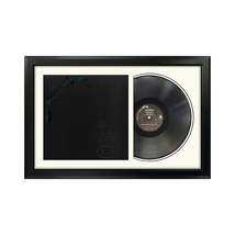 Metallica &quot;Metallica (The Black Album)&quot; Genuine Vinyl Record Framed Display - £183.62 GBP