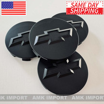 4X Studded Matte Black Wheel Center Caps for Chevy Silverado Suburban Ta... - $19.75